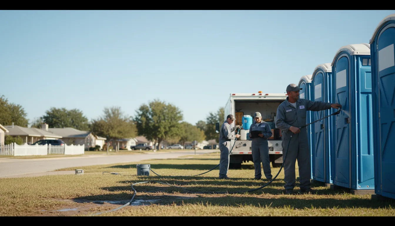 Long-Term Portable Toilet Rental in Freeland, MI near me
